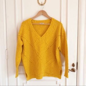 Cozy yellow sweater. Size small/medium.
